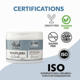 Kera Blis Professional Nanoplastia Hair Mask | Intrinsic Bond Repair with Nano-Plast Technology | Smooth, Frizz-Free & Strong Hair | 0% Sulphate, Salt & Paraben – 300ml