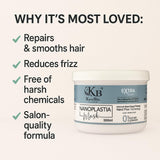 Kera Blis Professional Nanoplastia Hair Mask | Intrinsic Bond Repair with Nano-Plast Technology | Smooth, Frizz-Free & Strong Hair | 0% Sulphate, Salt & Paraben – 300ml
