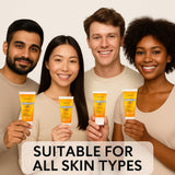 BEOTKKOT SPF 50 Sunscreen Cream – Broad Spectrum UVA & UVB Protection | Oil-Free, Paraben-Free, Non-Comedogenic | No White Cast | Suitable for All Skin Types| Men & Women| Dermatologist Recommended – 100ml