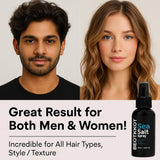 BEOTKKOT Sea Salt Spray for Hair Styling – Texture & Beachy Waves | Instant Volume, Lightweight Matte Finish, No Residue | With Bhringraj & Vitamin E | No Alcohol | Made for Indian Hair & Harsh Weather| For Men & Women 100 ml