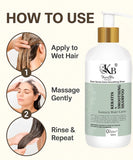 Kera Blis Keratin + Smoothing Shampoo for Dry, Frizzy, Damaged Hair | Sulfate & Paraben Free | Hair Strengthening & Repair Shampoo | 300ml | Unisex Hair Care