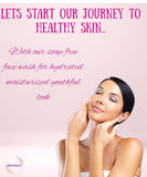 BEOTKKOT Glycolic Niacinamide -Bright Foaming Face Cleanser with Brush | Deep Cleansing, Exfoliating & Glow Boosting Face Wash for Radiant Skin – 100ml