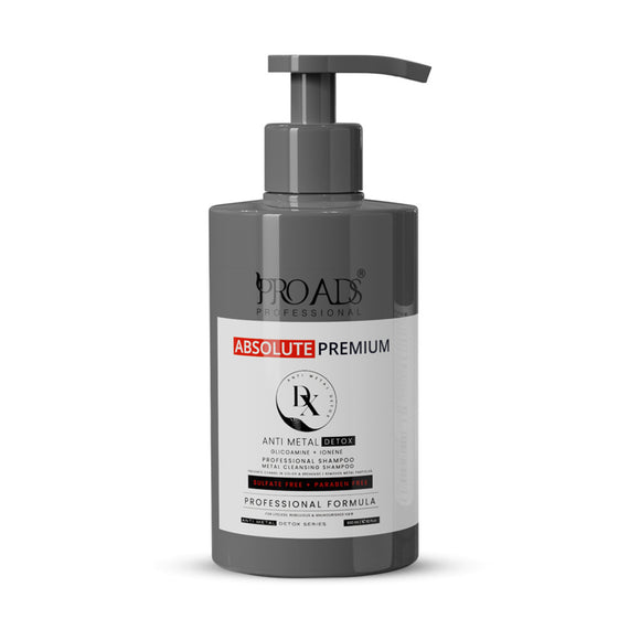 PRO ADS Absolute Premium Anti- Metal Detox  Metal Cleansing Shampoo 300ml