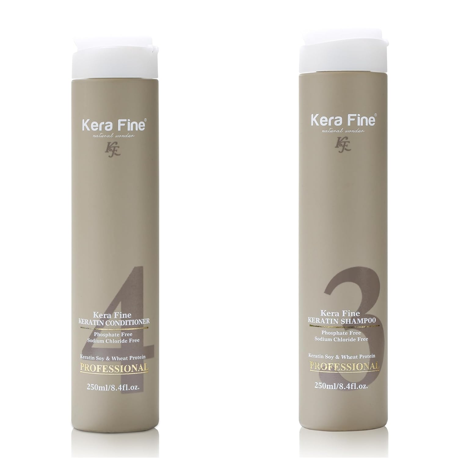 KERA FINE Keratin Shampoo Conditioner Combo 250 ml each