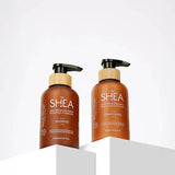 Beauty Garage Shea Retention Treatment Shampoo and Conditioner  for Dry, Frizzy & Weakend Hair, Sulfate & Paraben free 300ml each
