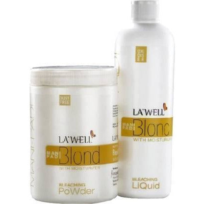 LA'Well MANI- PADI- BLOND COMBO Powder +Liquid   (650 g).