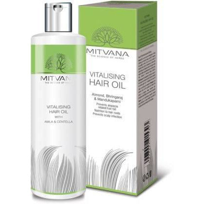 Mitvana Vitalising Hair Oil 200ml with Amla & Centella Hair Oil  (200 ml) (pack of 2).