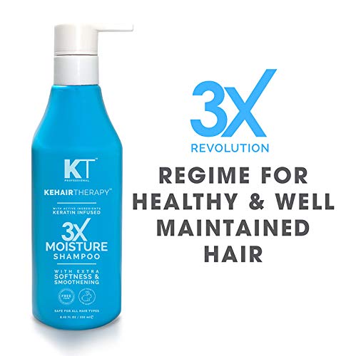 KEHAIRTHERAPY KT Professional 3X Moisture Sulfate-free Shampoo 250