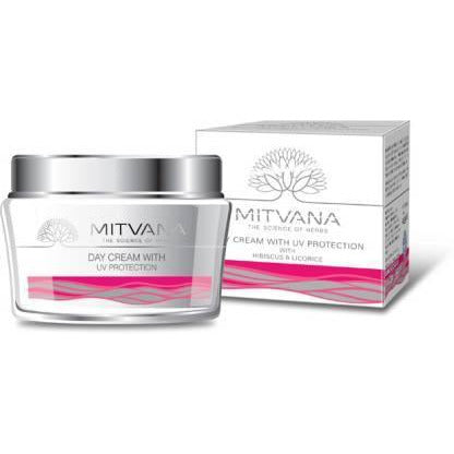 Mitvana Day Cream With UV Protection  with Hibiscus & Licorice  (50 g) (pack of2).