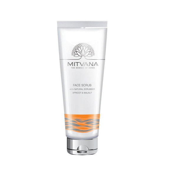 MITVANA Face Scrub With Natural Scrubbers with Apricot & Walnut 100ml.