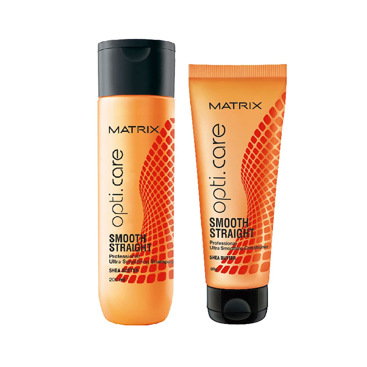 effektivitet Overgang konkurrenter MATRIX Opti Care Professional Smooth Straight shampoo Conditioner combo  with Shea Butter (200 + 98ml) | Buddeekart