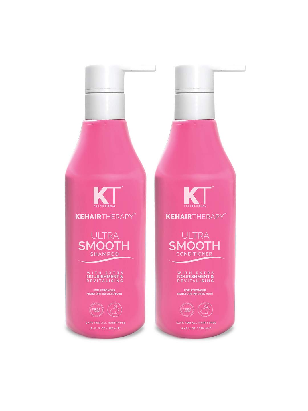 KEHAIRTHERAPY KT Professional Ultra Smooth Shampoo & Conditioner