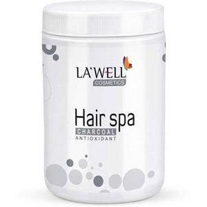 LA'Well Hair Spa (Repair) Charcoal ,BLACK 770 ML (pack of 3).