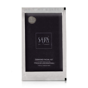 SARA SOUL OF BEAUTY Herbals Diamond Facial Kit with Mould Mask 65 g( pack of 2).