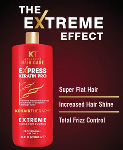 Kehairtherapy KT Advanced Express Keratin Pro Frizz & Curl control 1000 ml