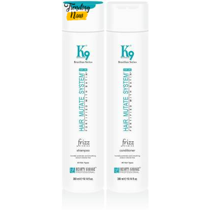 Beauty Garage  K9 Frizz Dismiss Shampoo + Conditioner for non frizzy hair
